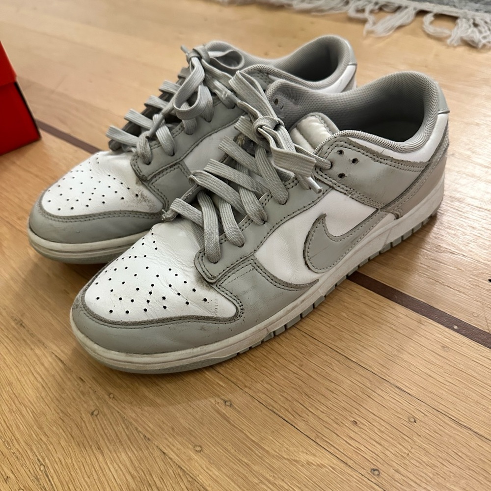 Nike Dunk Low “Great Fog” - Size 8.5 - Used with Original Box - Picture 3 of 11